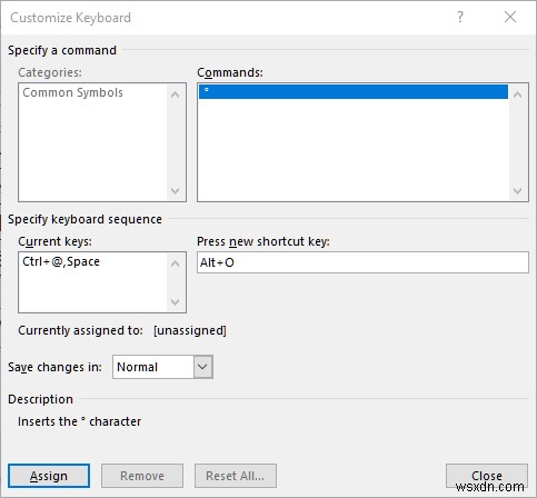 วิธีการแทรกสัญลักษณ์องศาใน Microsoft Word