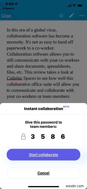 รีวิว Collabio Spaces:การทำงานร่วมกันแบบเรียลไทม์