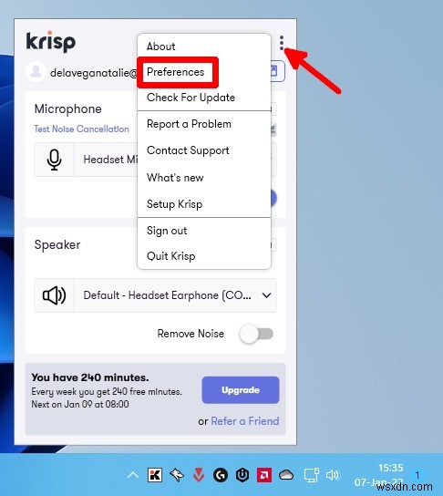 วิธีใช้ Krisp สำหรับการโทร เกม และการบันทึก 