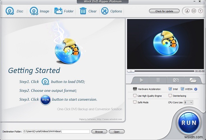 WinX DVD Ripper Review:ริปและแปลงดีวีดีอย่างรวดเร็ว 