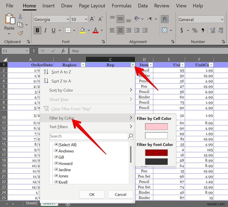 วิธีค้นหาและลบรายการที่ซ้ำกันใน Excel 