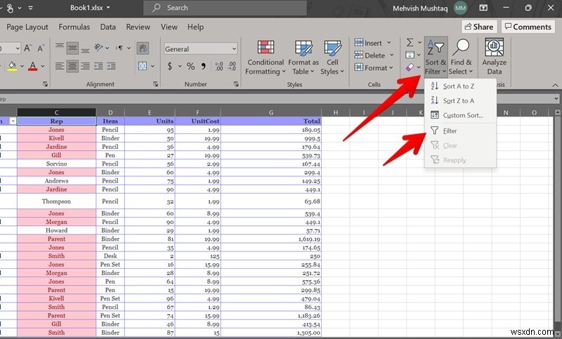 วิธีค้นหาและลบรายการที่ซ้ำกันใน Excel 