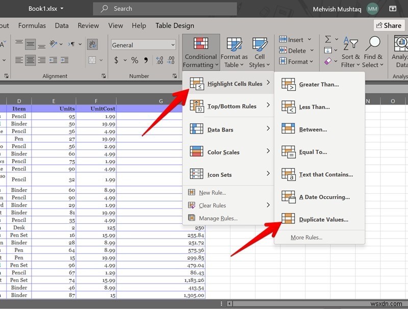 วิธีค้นหาและลบรายการที่ซ้ำกันใน Excel 