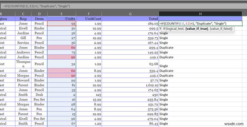 วิธีค้นหาและลบรายการที่ซ้ำกันใน Excel 