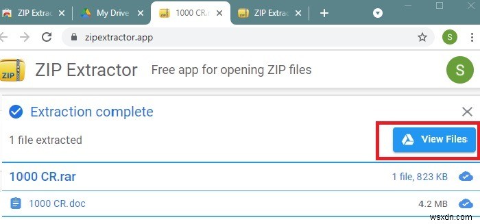 วิธีเปิดไฟล์ ZIP และ RAR ใน Google Drive 