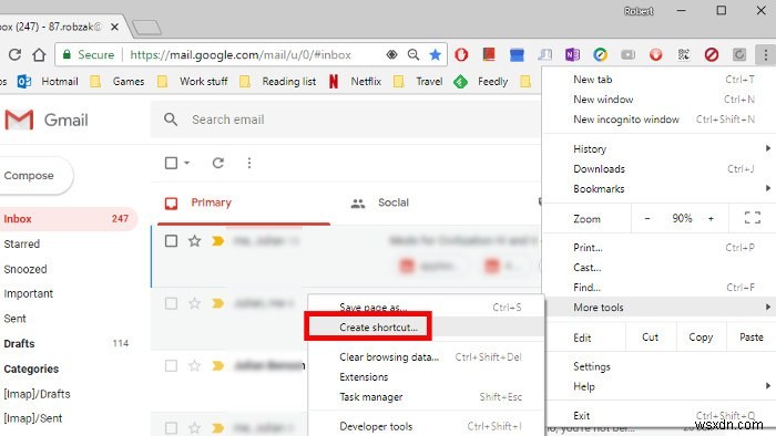 วิธีสร้างแอป Gmail บนเดสก์ท็อป 