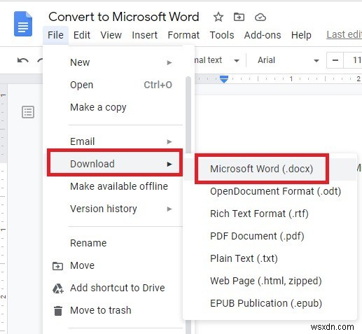 วิธีแปลง Google Docs เป็น Microsoft Word (และในทางกลับกัน) 