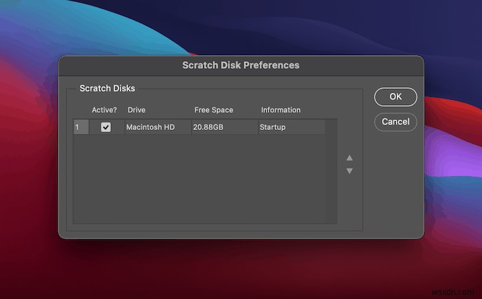 วิธีการแก้ไขข้อผิดพลาด “Scratch Disks Are Full” ใน Photoshop