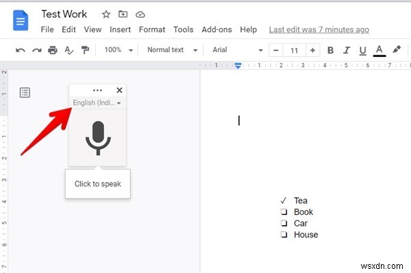 วิธีใช้การพิมพ์ด้วยเสียงของ Google Docs เพื่อพิมพ์ได้เร็วขึ้น 