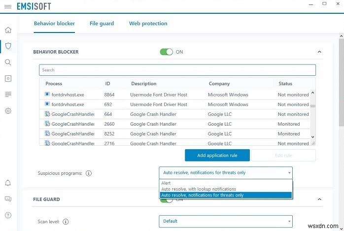 Emsisoft Anti-Malware Review:คุณสมบัติมากมาย &ราคาไม่แพง 