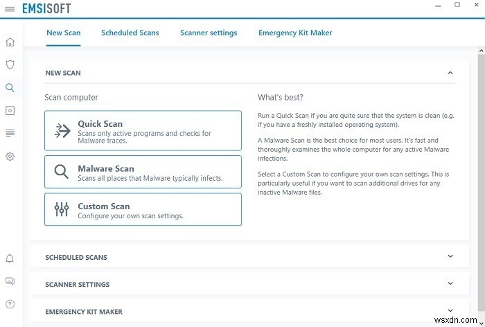 Emsisoft Anti-Malware Review:คุณสมบัติมากมาย &ราคาไม่แพง 