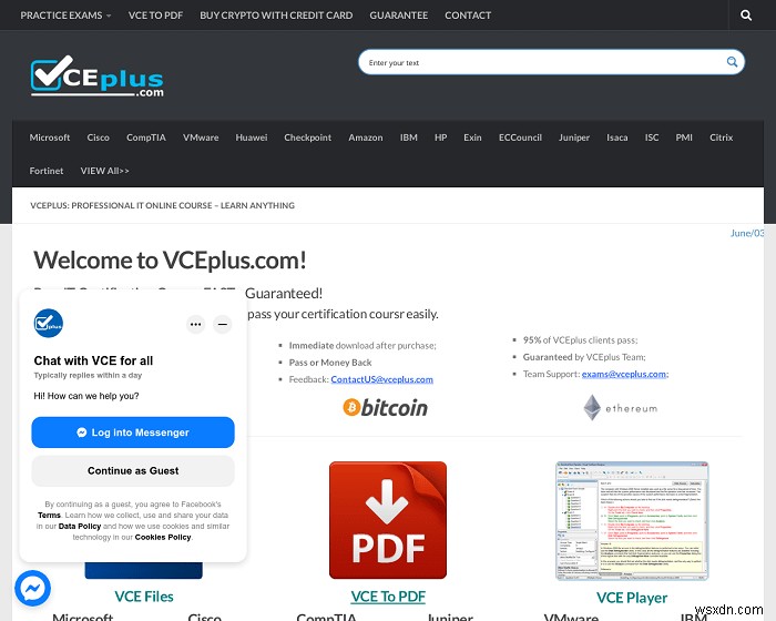 ซอฟต์แวร์ที่ดีที่สุดในการแปลงไฟล์ VCE เป็น PDF 