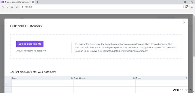 Flatfile Review:วิธีที่ดีกว่าในการนำเข้าข้อมูลลูกค้า 