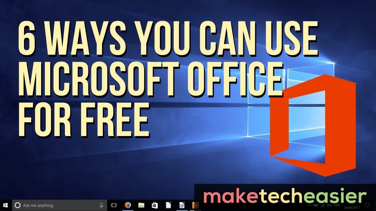 6 วิธีที่คุณสามารถใช้ Microsoft Office ได้ฟรี 