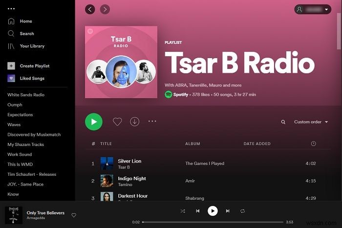 วิธีสร้างสถานีวิทยุบน Spotify และค้นหาเพลงใหม่ 