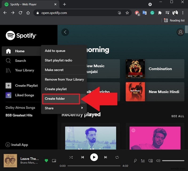 วิธีสร้างโฟลเดอร์และจัดการเพลย์ลิสต์บน Spotify 