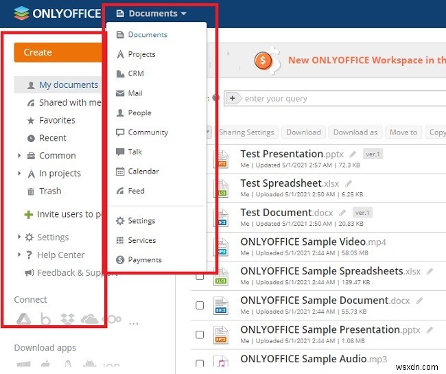 ONLYOFFICE Workspace Cloud Review:การทำงานร่วมกันทางออนไลน์อย่างปลอดภัย 