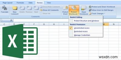 วิธีการใช้รหัสผ่านป้องกันสมุดงาน Excel ของคุณ 