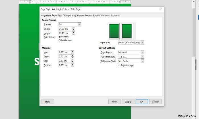 วิธีใช้สไตล์เพจเพื่อสร้างเอกสารที่ดีขึ้นใน LibreOffice 