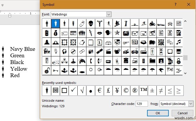วิธีเพิ่มเครื่องหมายถูกและสัญลักษณ์แสดงหัวข้อย่อยใน Microsoft Word 