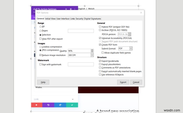 วิธีสร้างเอกสารที่สามารถเข้าถึงได้ใน LibreOffice 