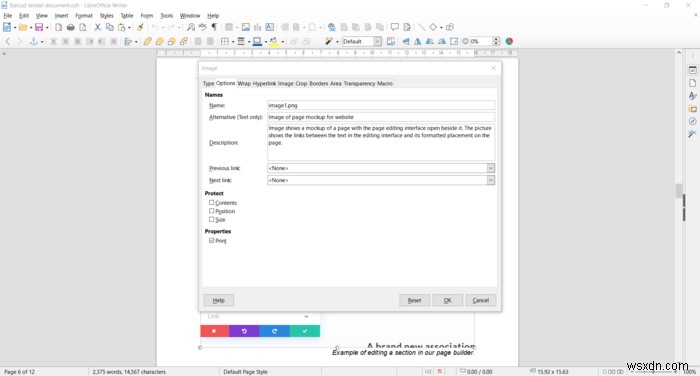วิธีสร้างเอกสารที่สามารถเข้าถึงได้ใน LibreOffice 