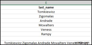 วิธีผสานเซลล์ คอลัมน์ และแถวใน Excel 