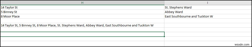 วิธีผสานเซลล์ คอลัมน์ และแถวใน Excel 