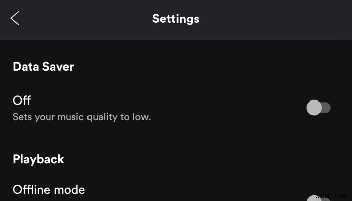 วิธีบันทึกการใช้ข้อมูลใน Spotify 