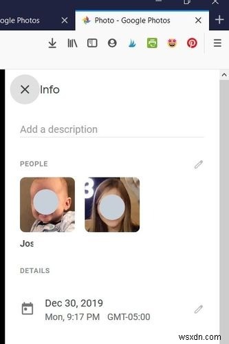 วิธีแท็กใบหน้าด้วยตนเองใน Google Photos 