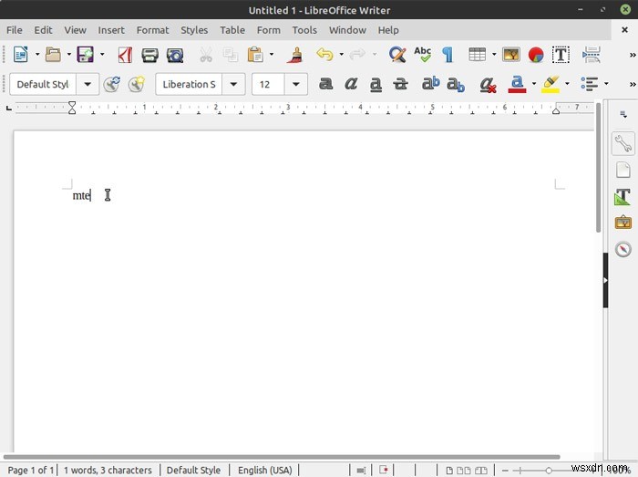 วิธีสร้างเทมเพลต AutoText ของคุณเองใน LibreOffice Writer 