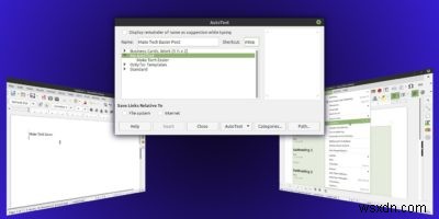 วิธีสร้างเทมเพลต AutoText ของคุณเองใน LibreOffice Writer 