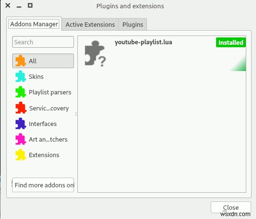 วิธีเล่นเพลย์ลิสต์ YouTube ใน VLC 