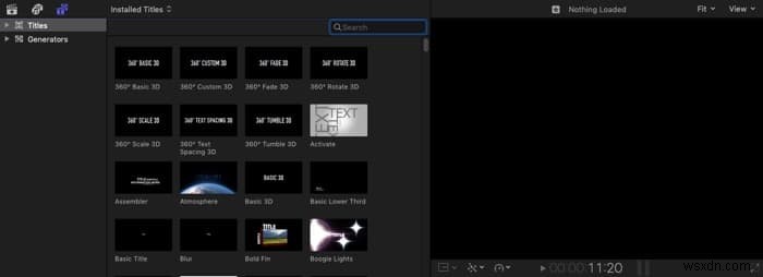 วิธีเพิ่มข้อความลงในวิดีโอใน Final Cut Pro 