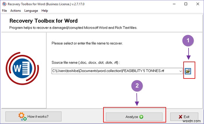 Recovery Toolbox for Word:วิธีง่ายๆ ในการซ่อมแซมไฟล์ Word ที่เสียหาย 