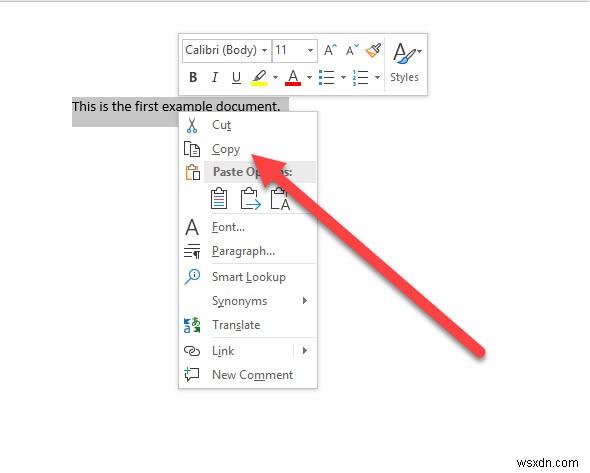 วิธีผสานสองเอกสารใน Microsoft Word 