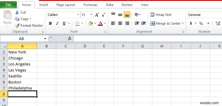 วิธีสร้างรายการดรอปดาวน์ใน Microsoft Excel 