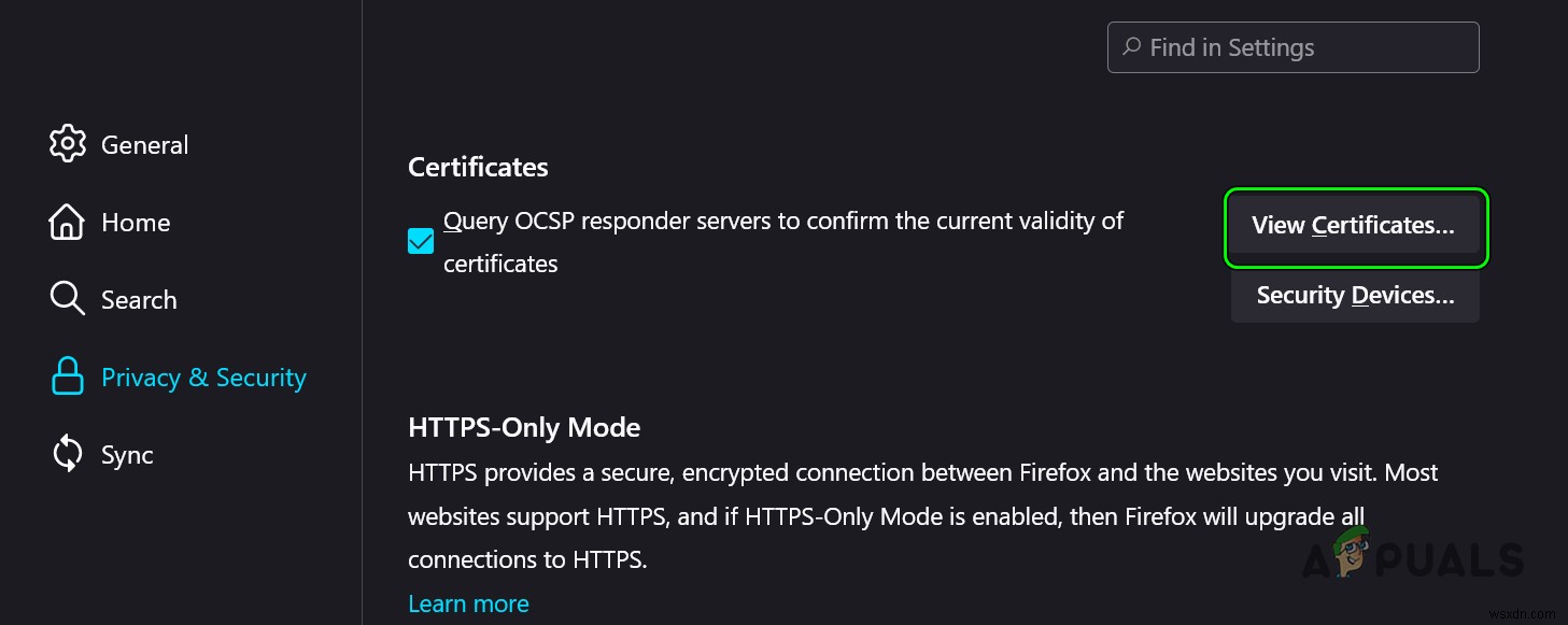 แก้ไข:ข้อผิดพลาด  Sec_Error_Reused_Issuer_And_Serial Warning  บนเบราว์เซอร์ 