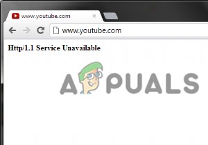 วิธีการแก้ไขข้อผิดพลาด “HTTP/1.1 Service Unavailable” บน Windows? 