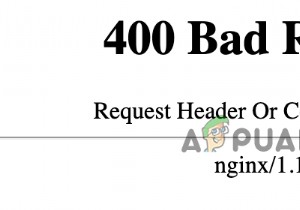 ขอส่วนหัวหรือคุกกี้ผิดพลาดมากเกินไป? นี่คือวิธีแก้ไข 