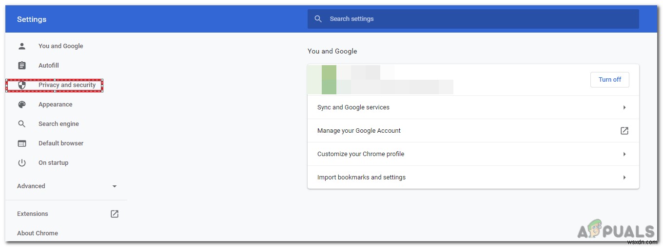 ปิดใช้งานหรือเปิดใช้งาน “Safe Browsing” บน Google Chrome 