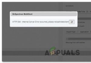 วิธีแก้ไข  Internal Server Error  บน Spectrum 