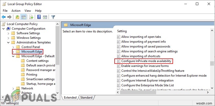 วิธีปิดการใช้งาน InPrivate Browsing ใน Microsoft Edge 