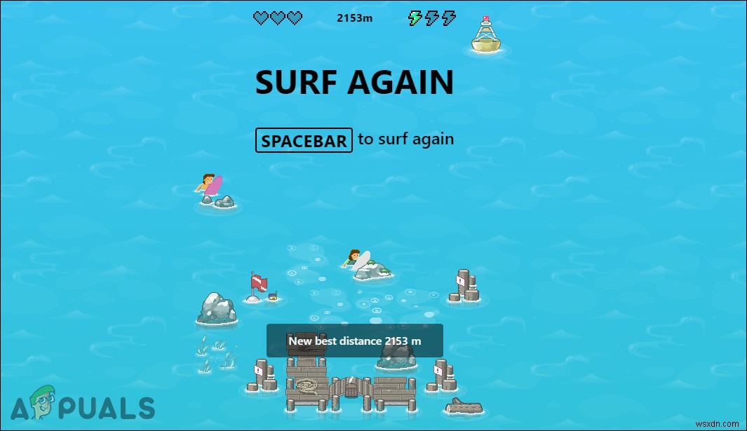 จะปิดการใช้งานเกม Surf ใน Microsoft Edge ได้อย่างไร? 