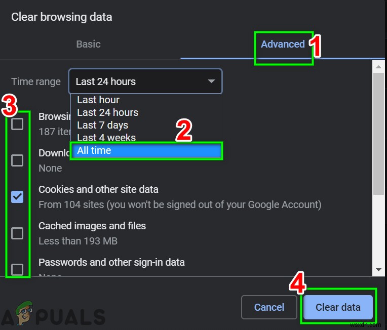 แก้ไข:การค้นหาล้มเหลวข้อผิดพลาดในขณะที่ Chrome กำลังค้นหาซอฟต์แวร์ที่เป็นอันตราย 