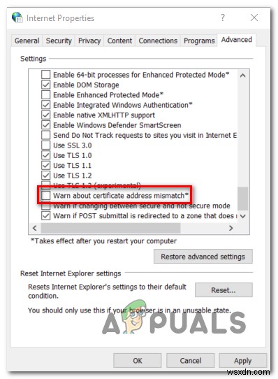 แก้ไข:DLG_FLAGS_SEC_CERT_DATE_INVALID ใน Internet Explorer หรือ Edge 