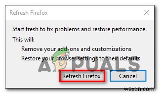 วิธีแก้ไข PR_END_OF_FILE_ERROR  การเชื่อมต่อที่ปลอดภัยล้มเหลว  ใน Firefox