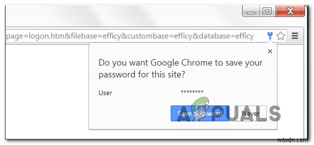แก้ไข:Google Chrome ไม่บันทึกรหัสผ่าน 