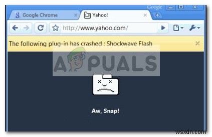แก้ไข:Shockwave Flash ขัดข้องใน Chrome Windows 10