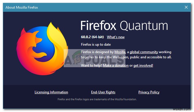 แก้ไข:Firefox ไม่ตอบสนอง 